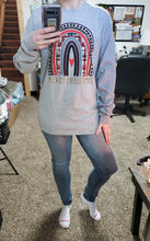 Load image into Gallery viewer, Merry Christmas Rainbow Long Sleeve Top