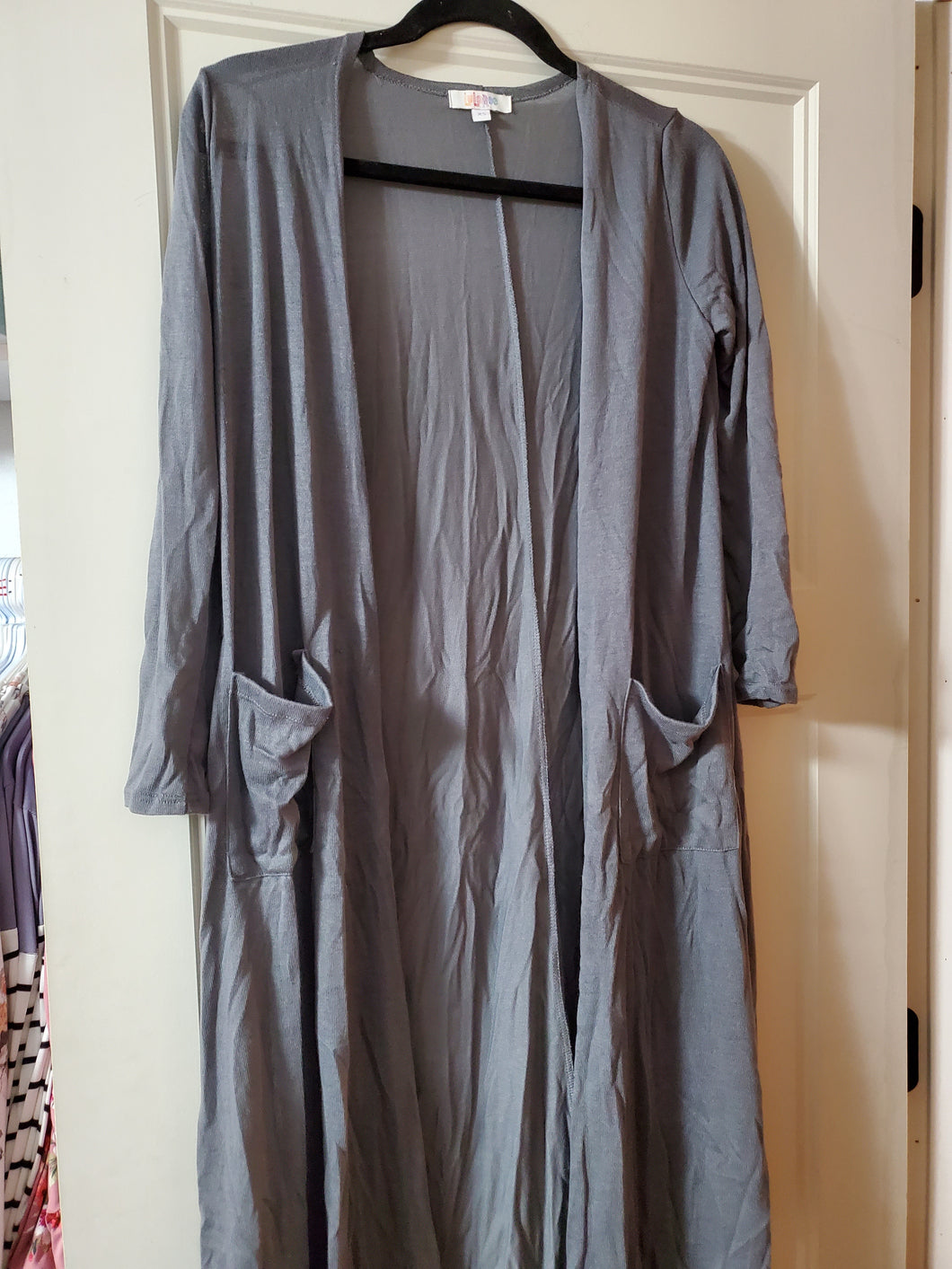 Size XS Lularoe Grey Sarah Cardigan