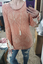 Load image into Gallery viewer, Rust Kalea Tri-blend Vintage Top