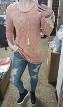 Load image into Gallery viewer, Rust Kalea Tri-blend Vintage Top