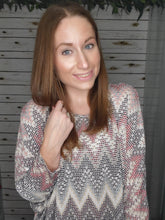 Load image into Gallery viewer, Soft Multi-color Chevron Dolman