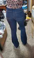 Load image into Gallery viewer, Judy Blue Dark Denim Trouser Flare Jeans