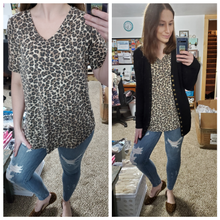 Load image into Gallery viewer, Vintage Leopard Luxe Everyday Tee